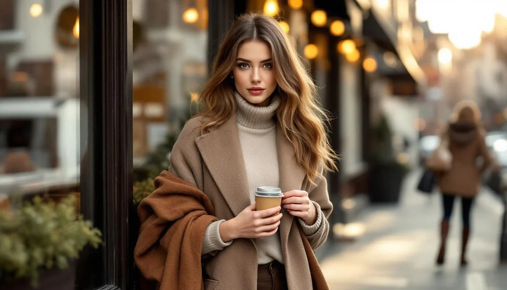 5 Façons de porter des collants marron cet hiver