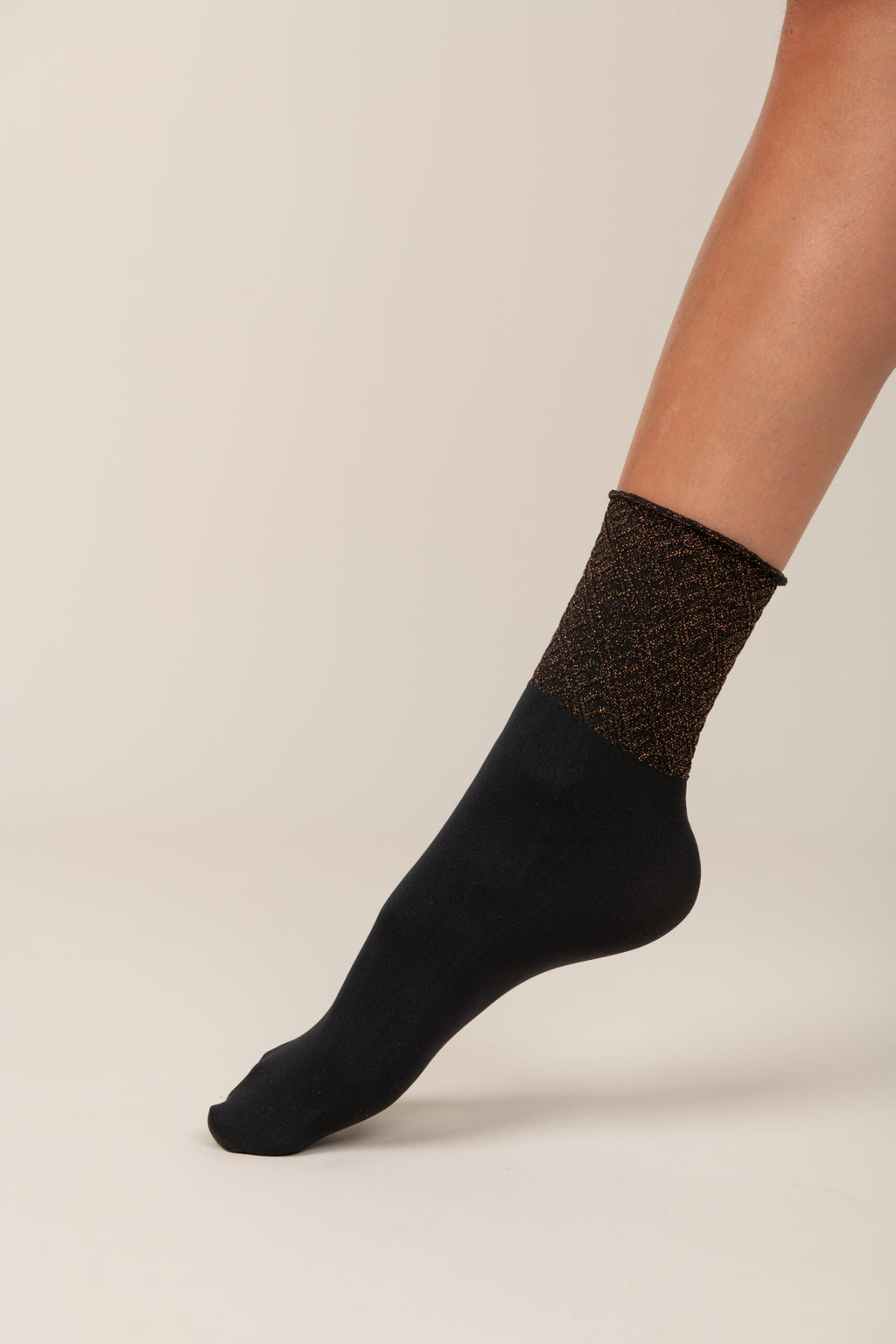 Socquettes Stella Noire / Argent - 40D