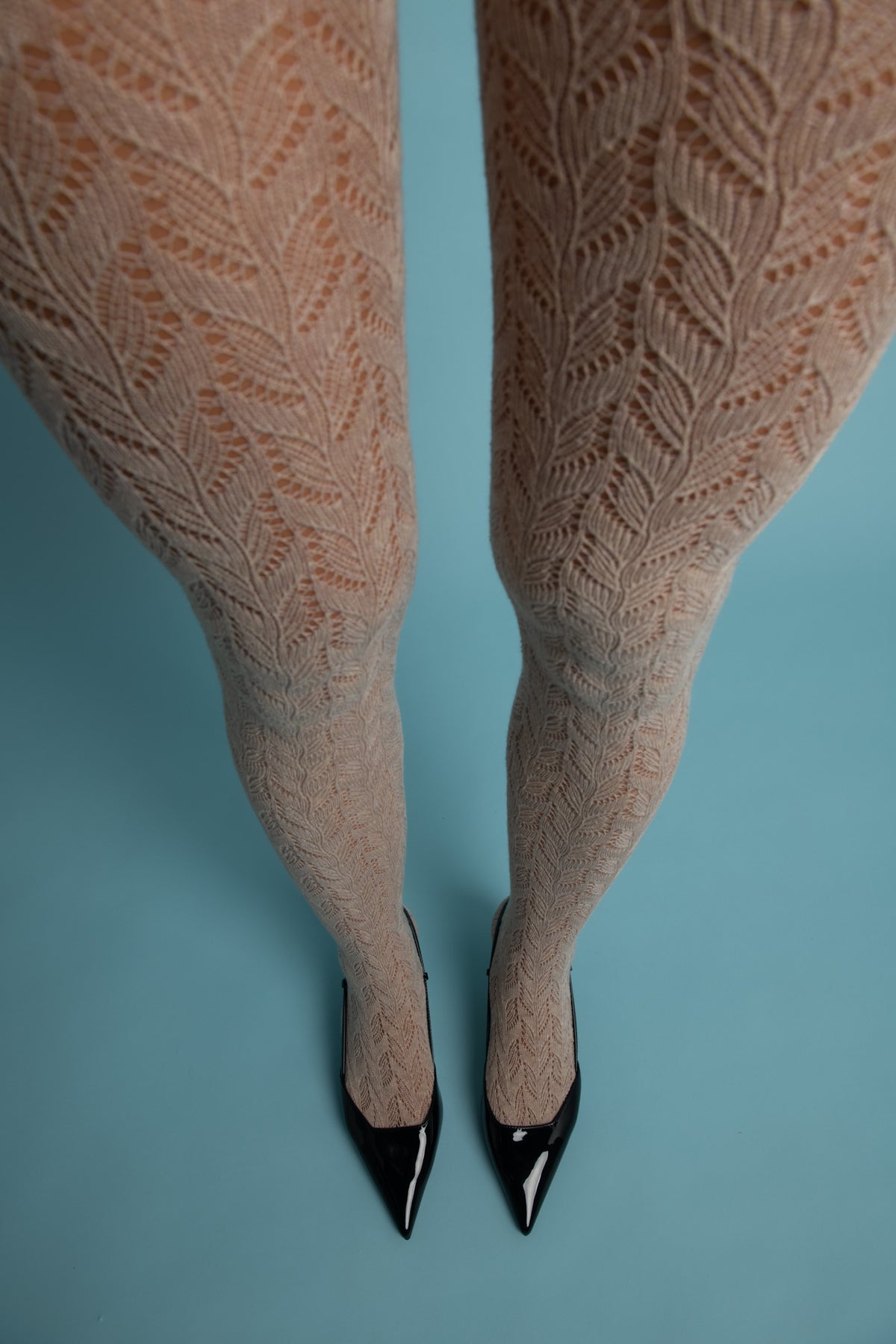 Collant Dentelle Coton - 60D