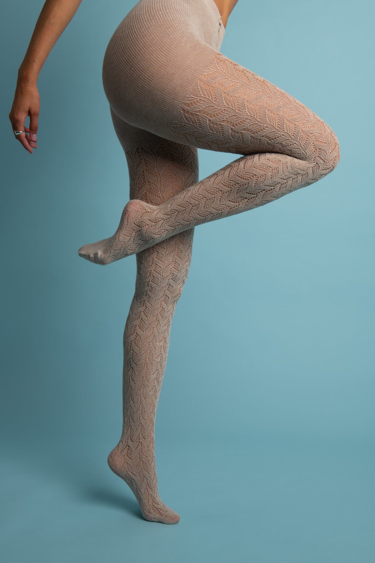 Collant Dentelle Coton - 60D