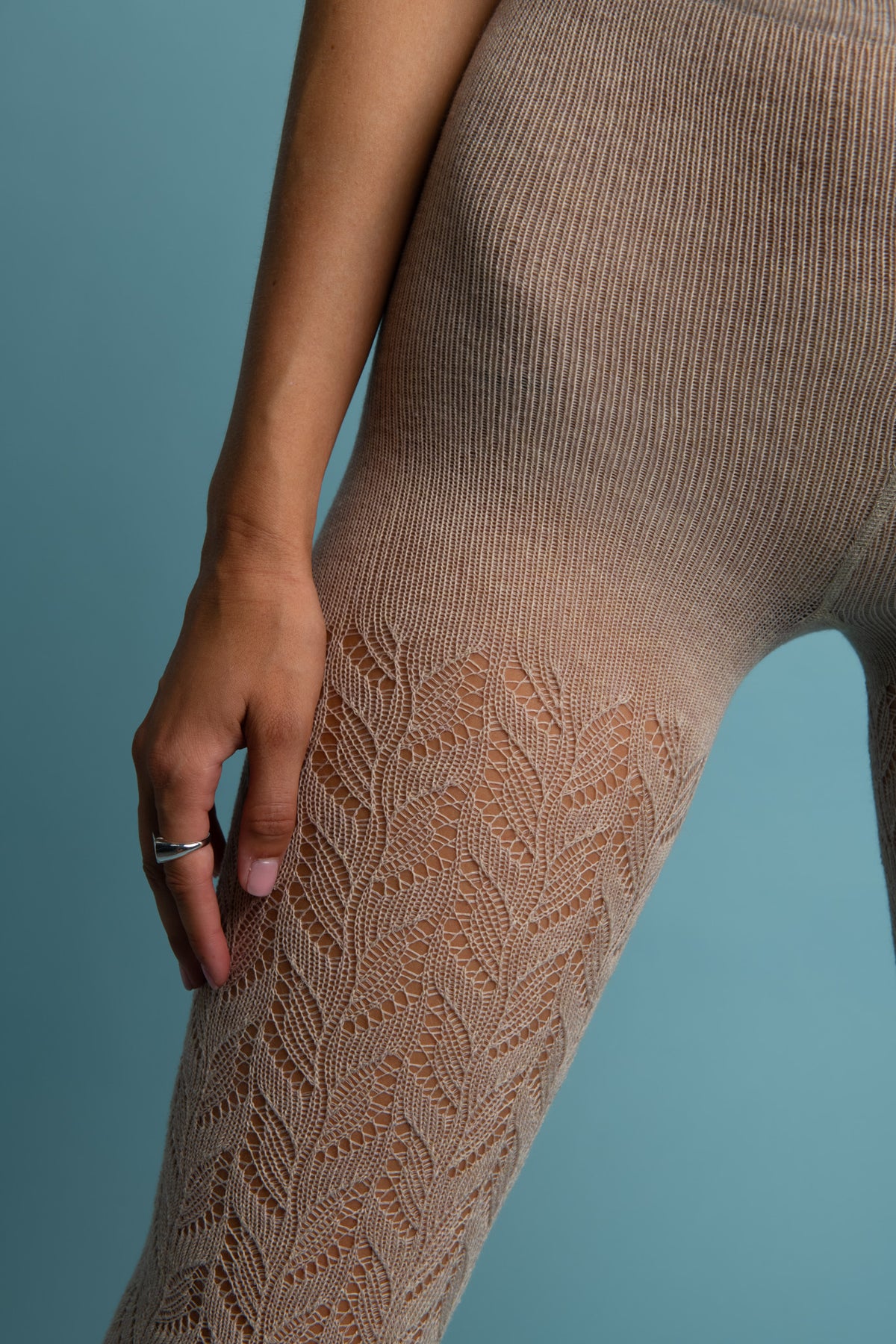 Collant Dentelle Coton - 60D