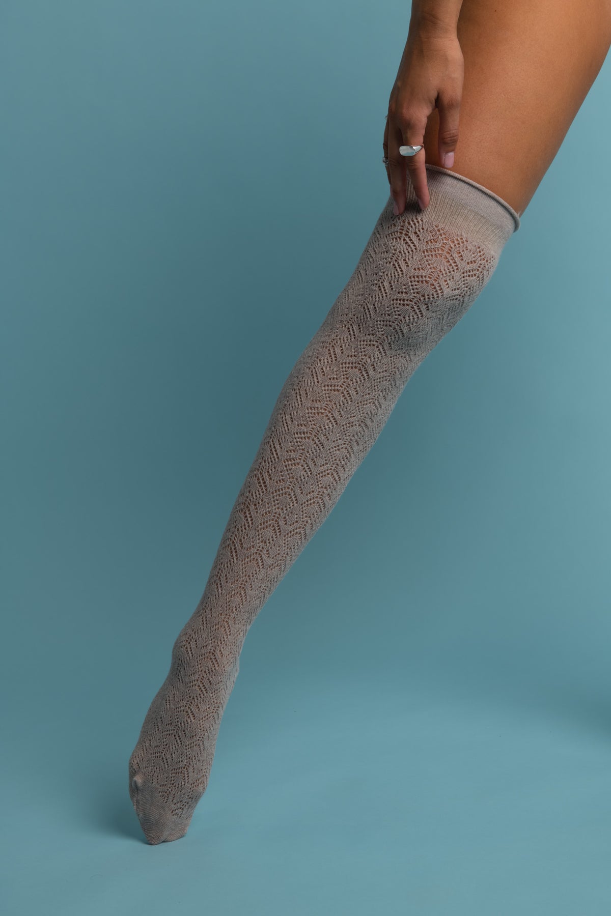 Jambière Dentelle Coton - 40D