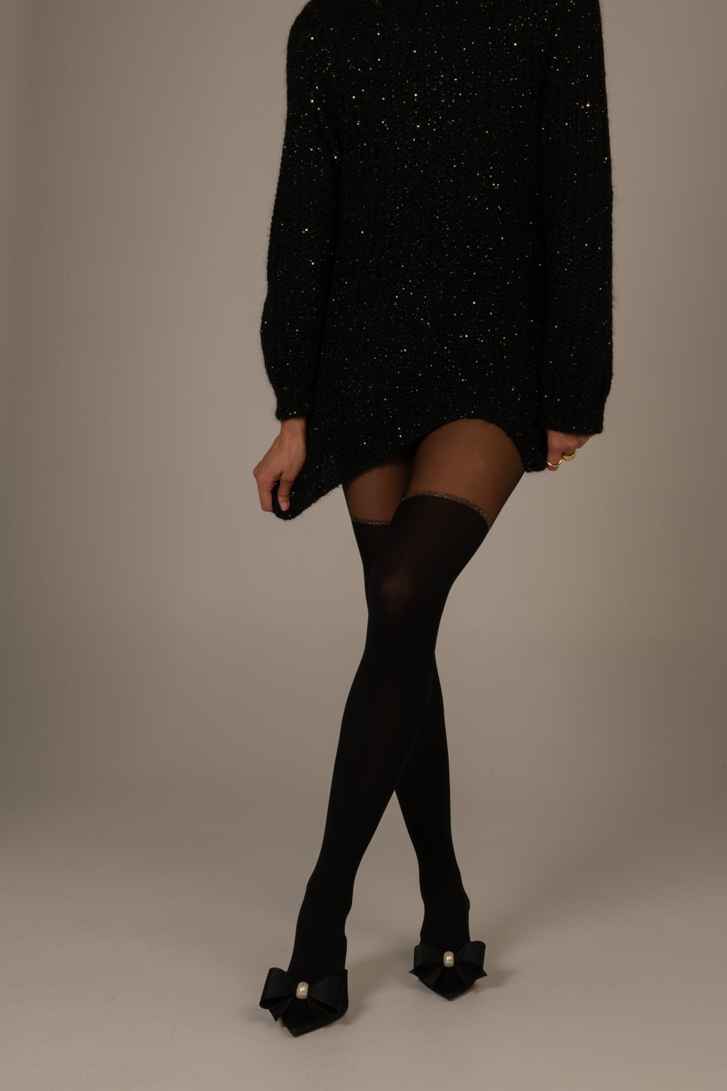 Collant Jambière Lurex – Lulu - 40D