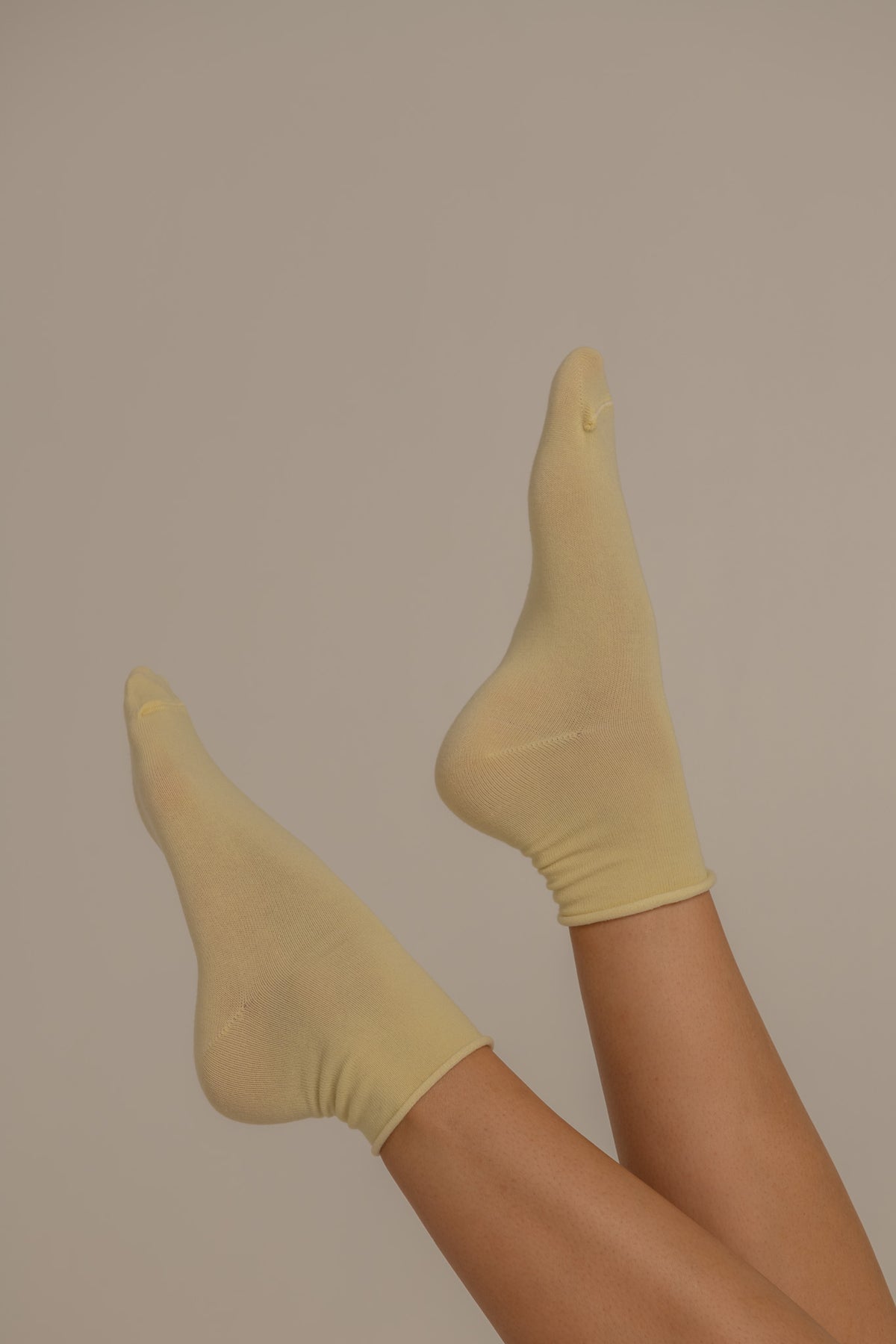Chaussettes Loulou - Butter Yellow