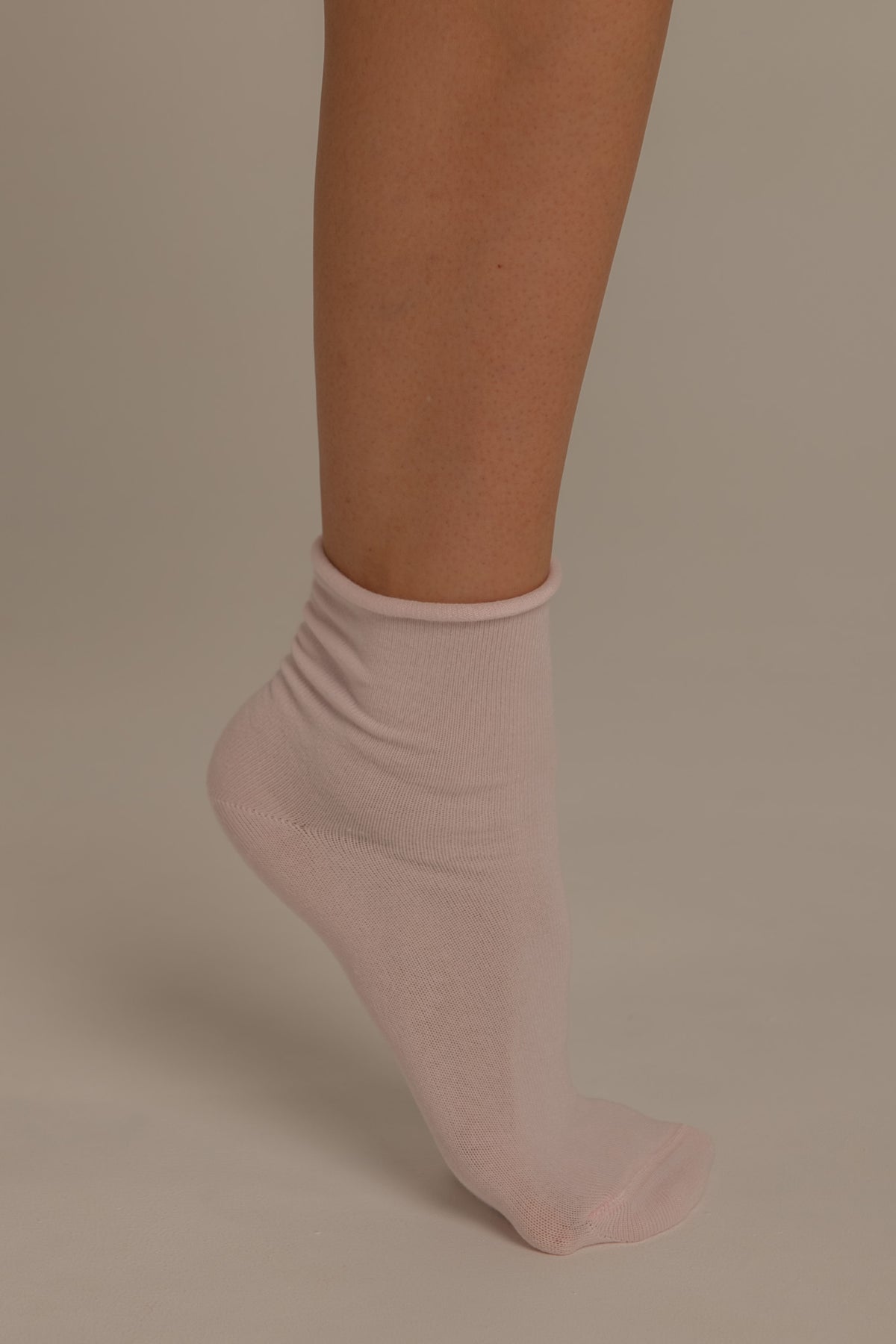 Chaussettes Loulou - Rose Blush