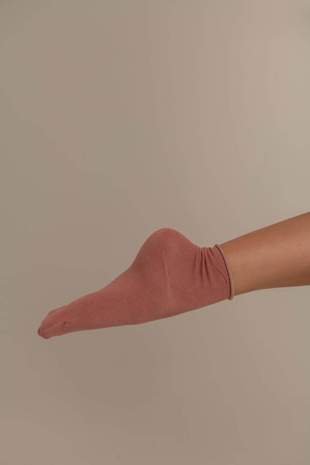 Chaussettes Loulou - Rose Bois