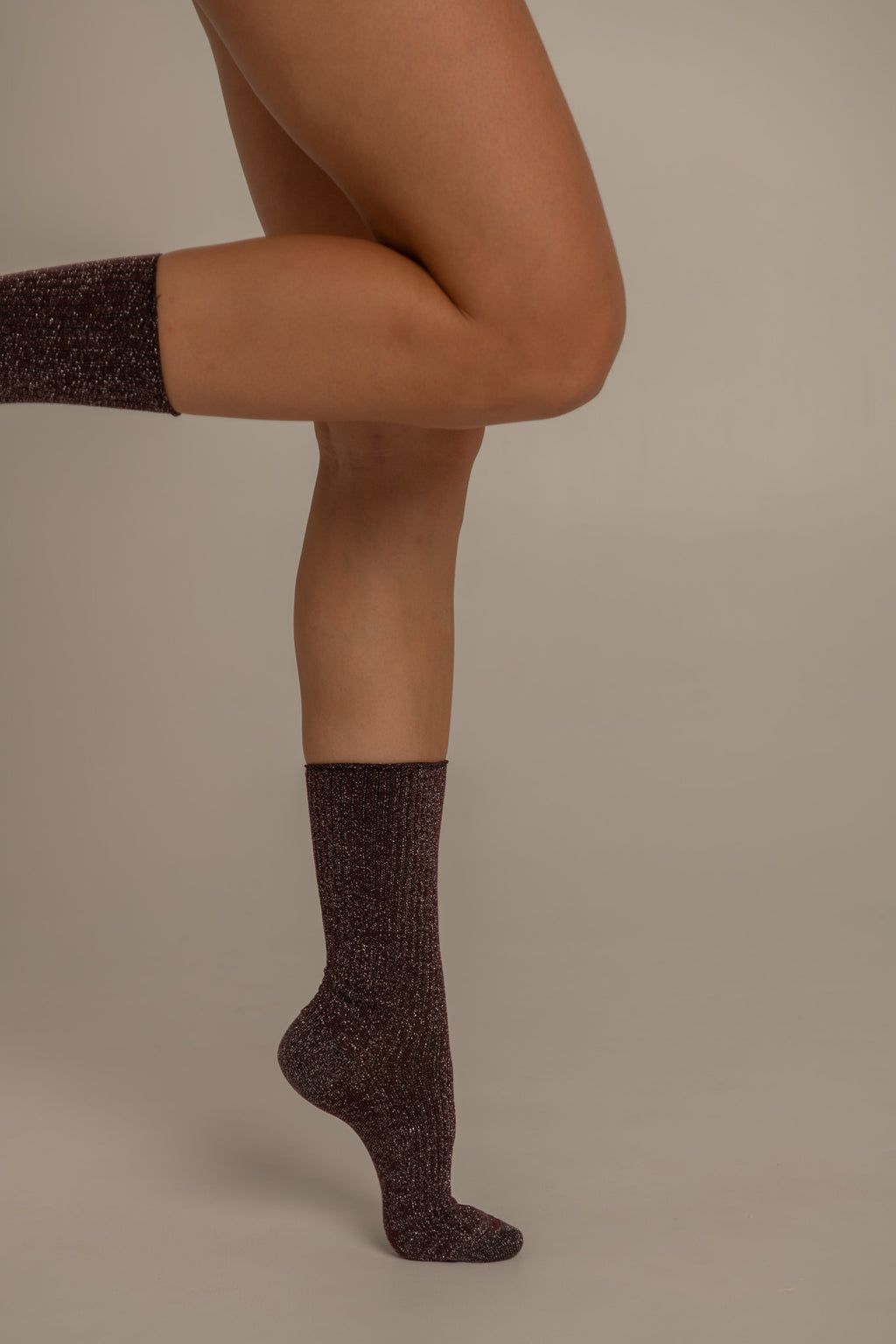 Chaussettes Mayou - Burgundy