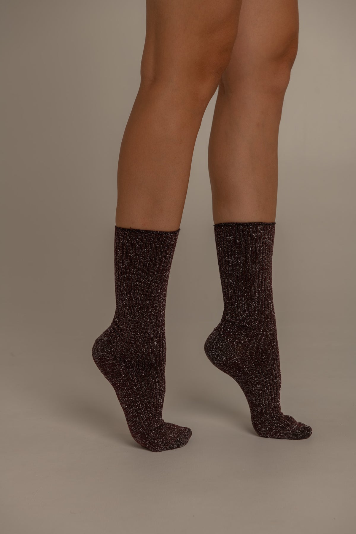 Chaussettes Mayou - Burgundy