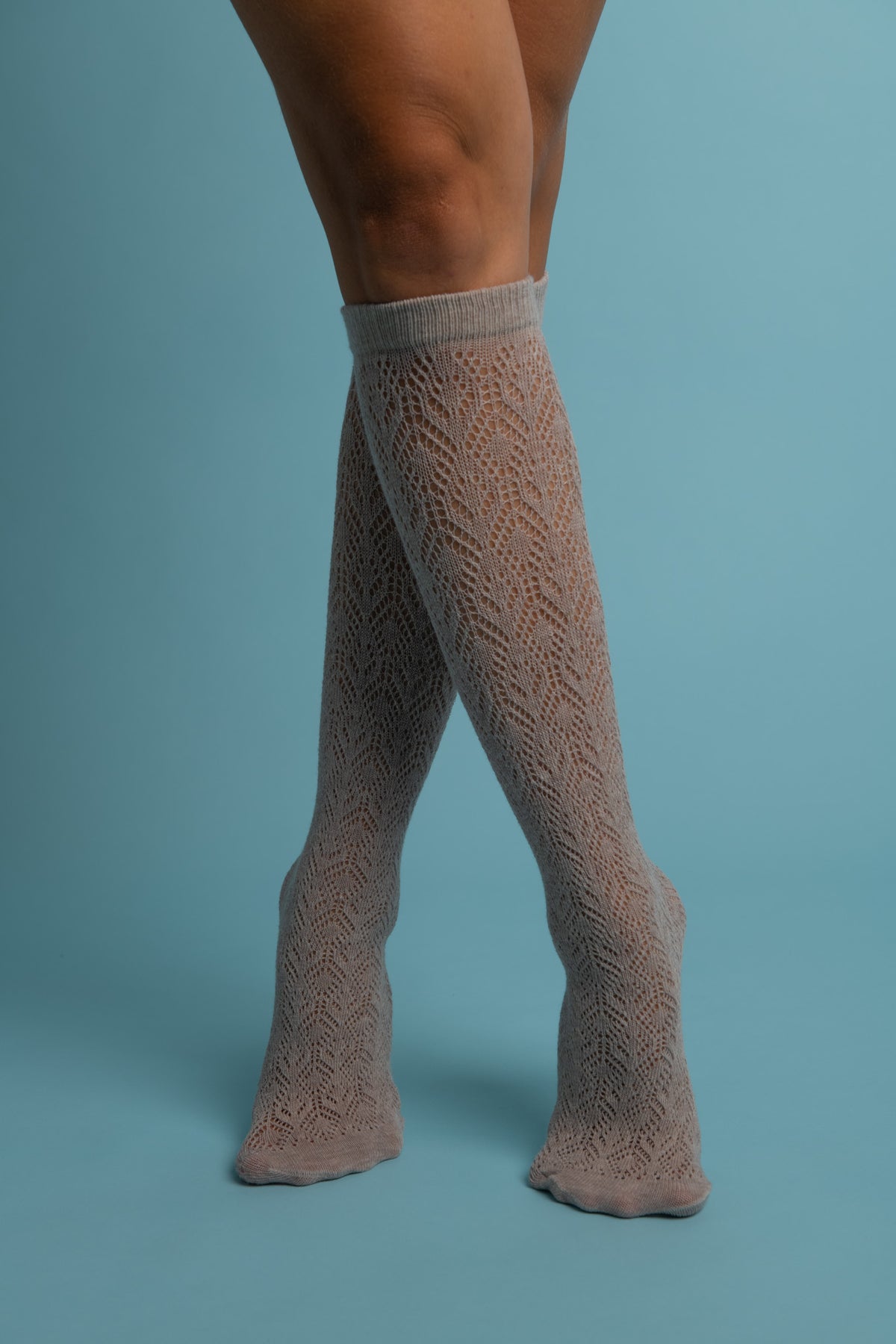 Mi-bas Dentelle Coton - 40D