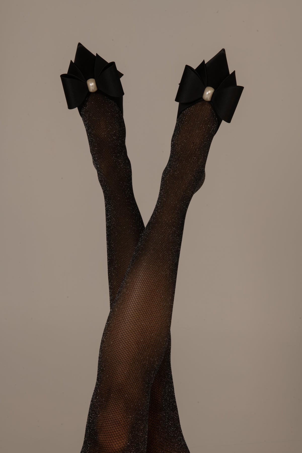 Collant Petite Résille Lurex - 30D