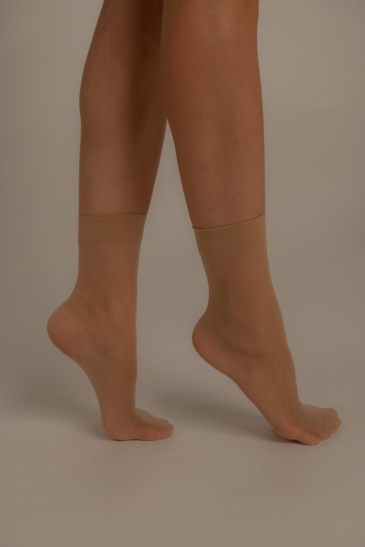 Socquettes x 3 Paires – 40D Peau