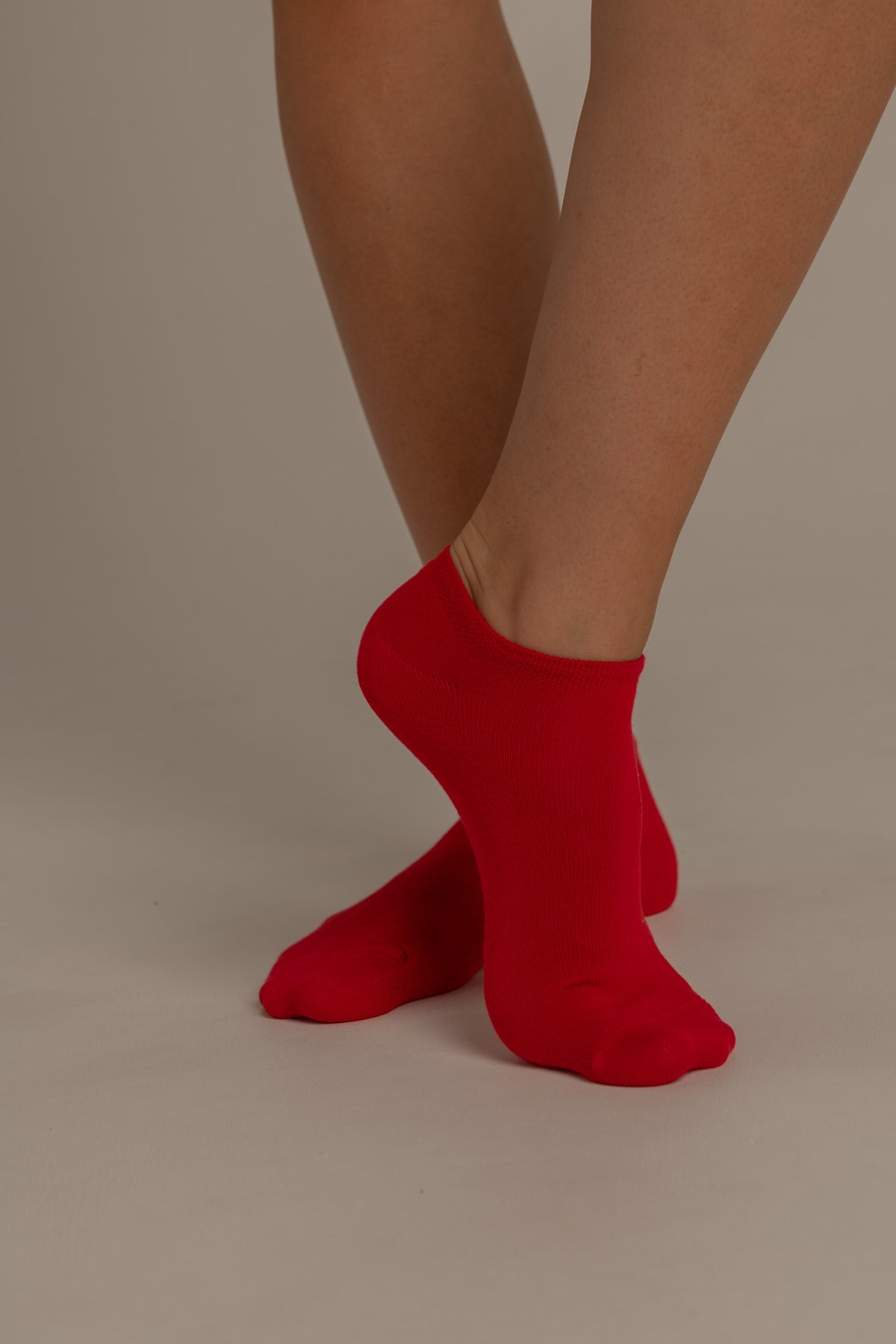 Chaussettes Courtes - Rouge